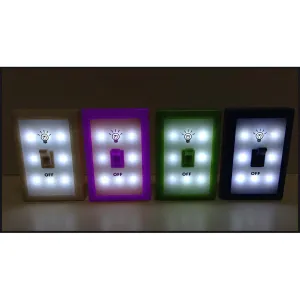 8 LED Switch Night Light (Assortment)