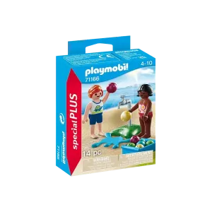 Children with Water Balloons