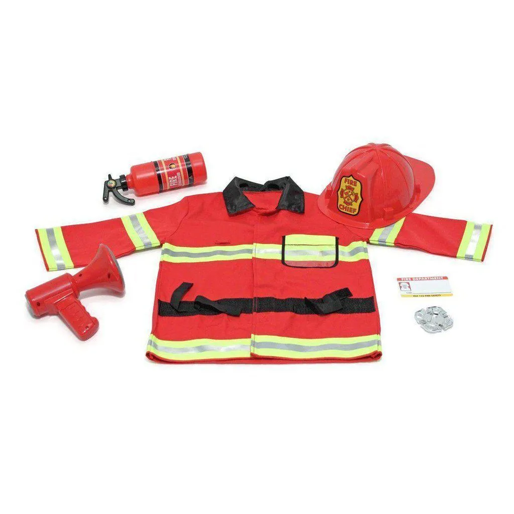 Fire Chief Role Play Costume Set