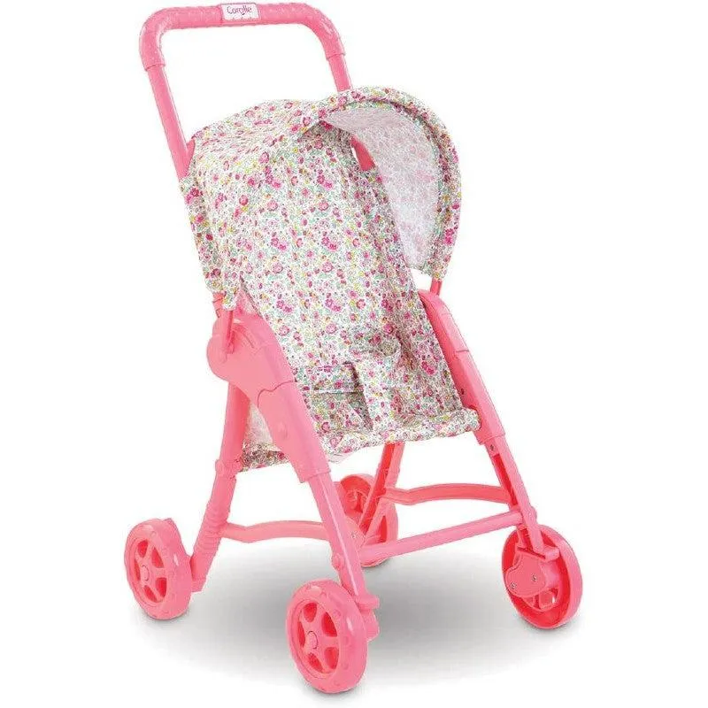 Floral Print Doll Stroller