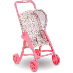 Floral Print Doll Stroller