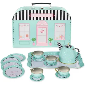 French Cafe 15pc Tin Tea Set