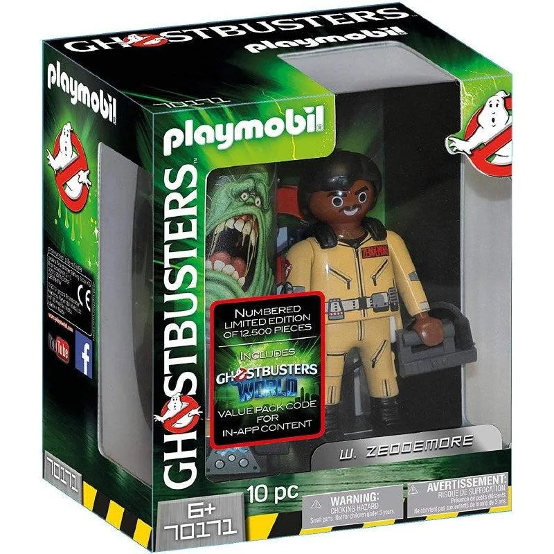 Ghostbusters Collection Figure W. Zeddemore