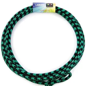 Green and Black Lariat Lasso 20'