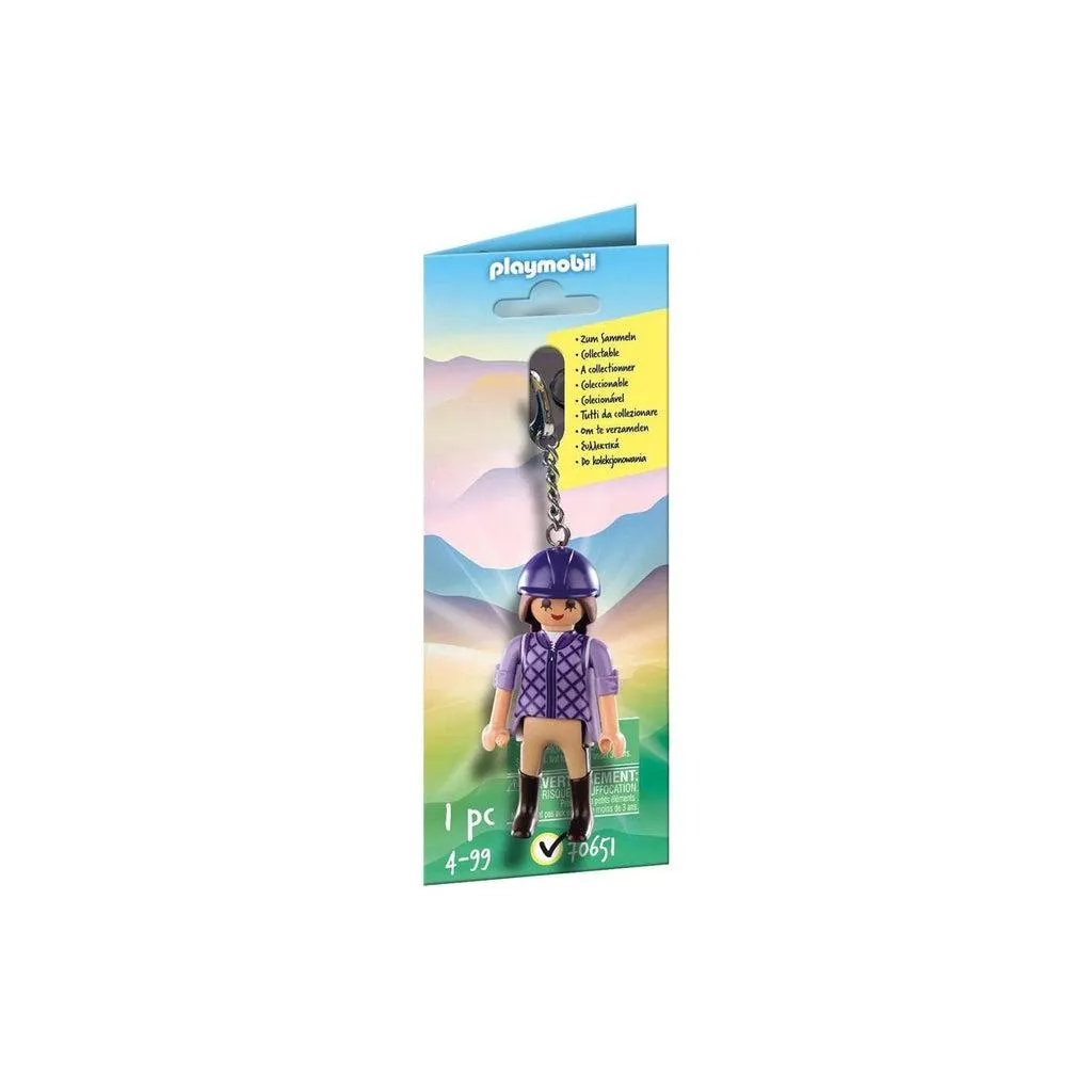 Horse Rider Keychain