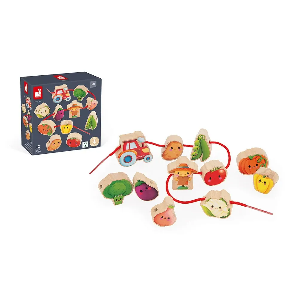 Janod Stringable Beads - Sheeps
