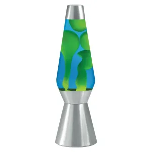 Lava Lamp Yellow/Blue 27"