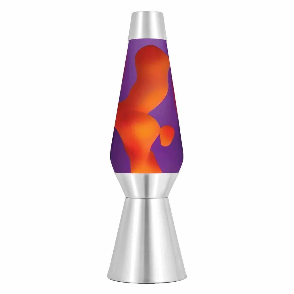 Lava Lamp Yellow/Purple 27"