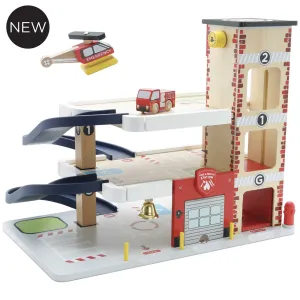 Le Toy Van Fire & Rescue Garage