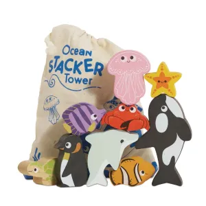 Le Toy Van Ocean Stacking Animals