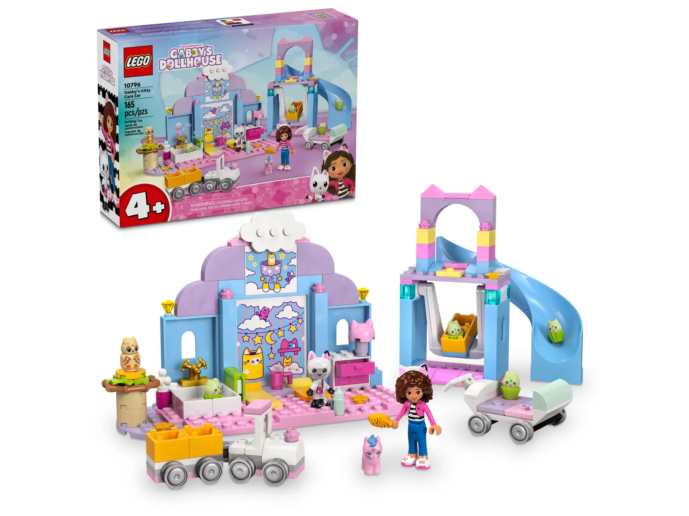 LEGO 10796 Gabby's Dollhouse Gabby's Kitty Care Ear