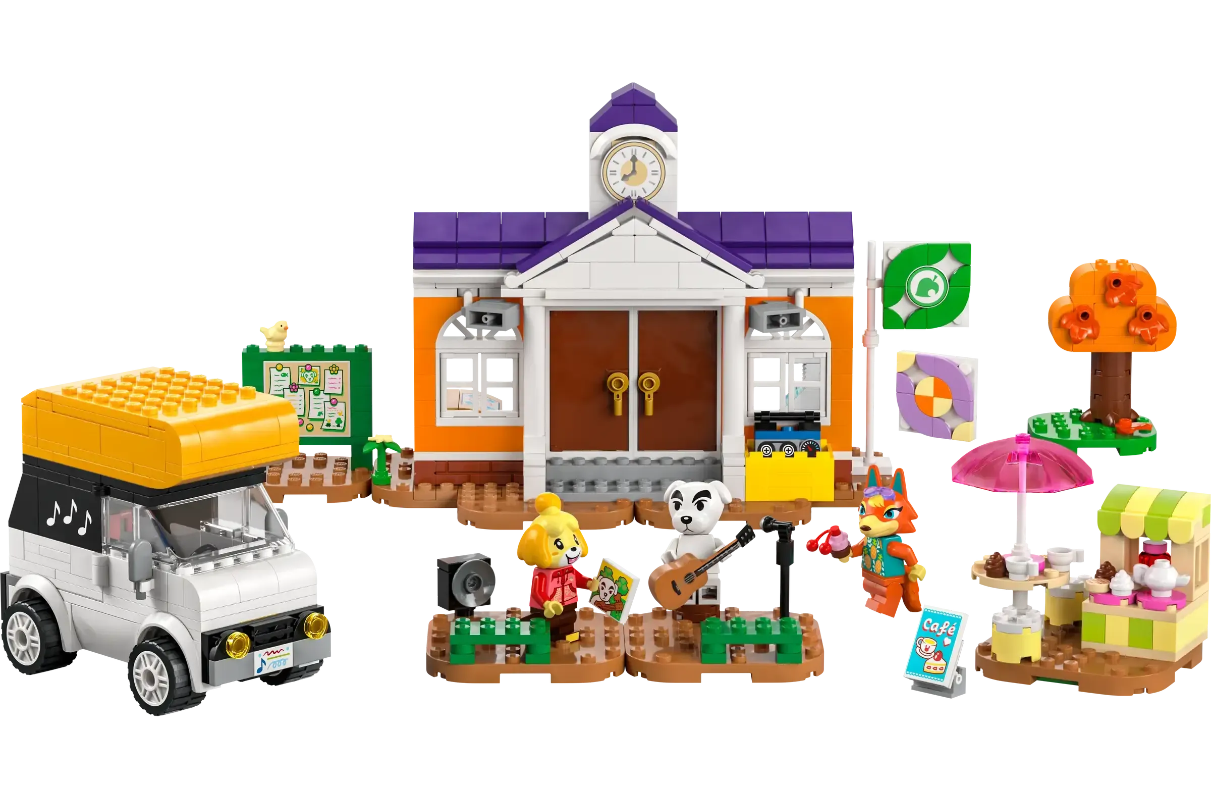 LEGO ANIMAL CROSSING 77052 K.K.'s Concert at the Plaza
