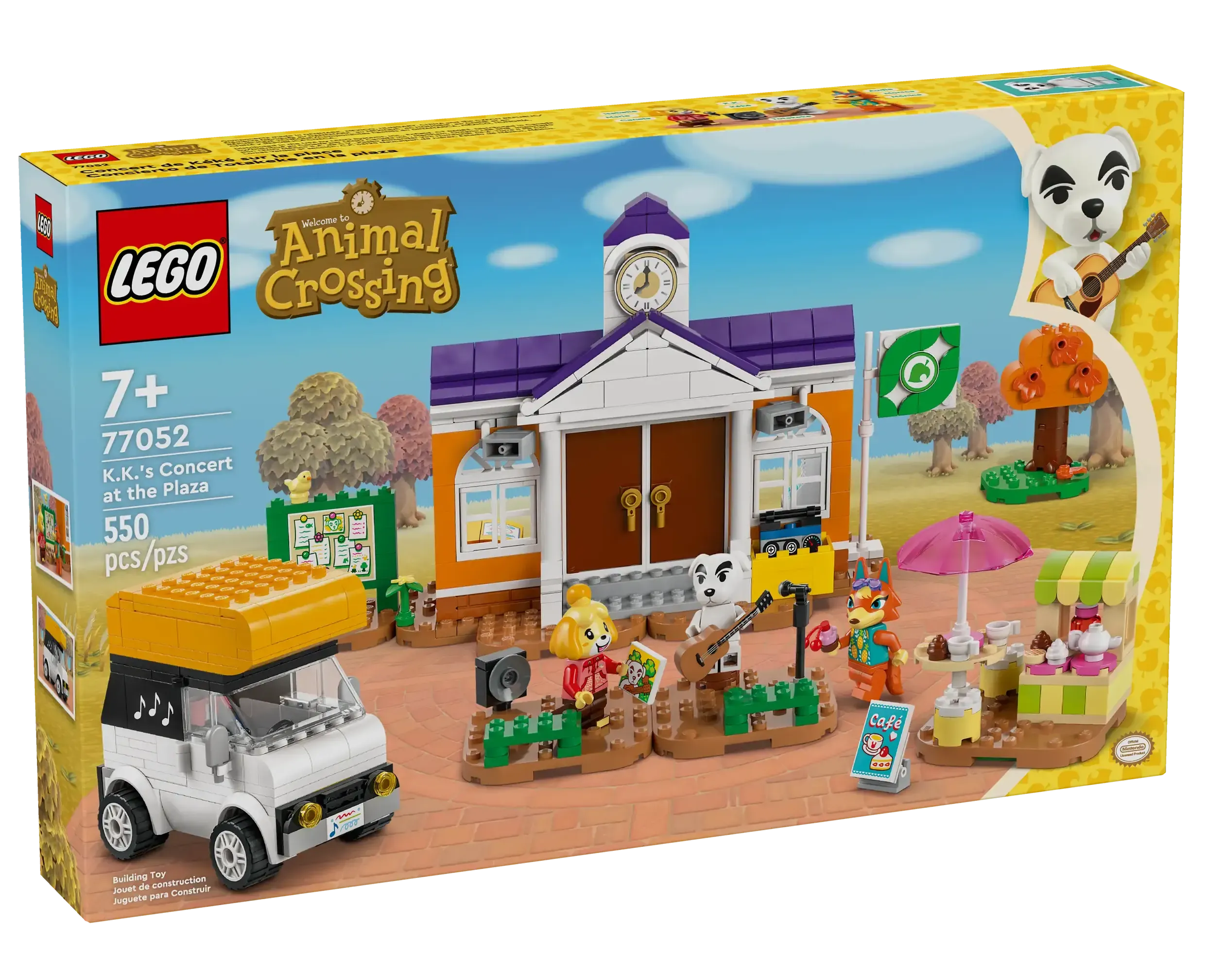 LEGO ANIMAL CROSSING 77052 K.K.'s Concert at the Plaza