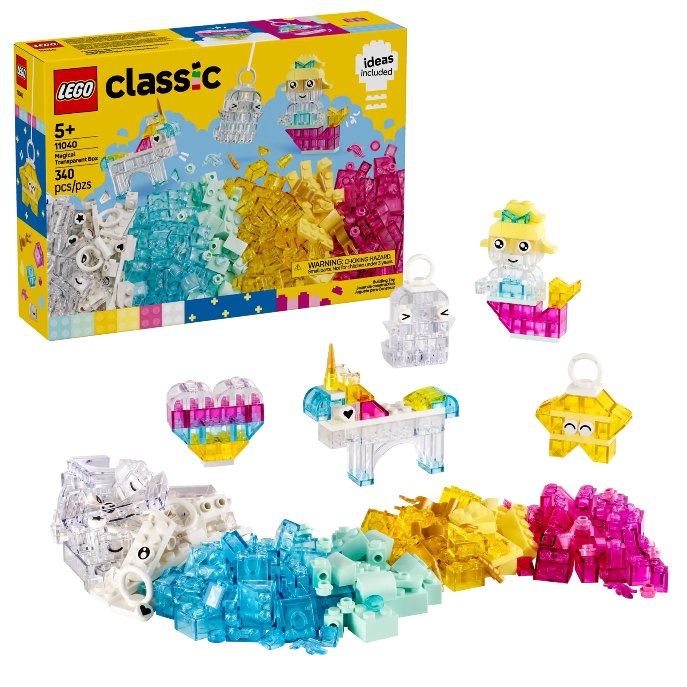 LEGO CLASSIC 11040 Magical Transparent Box