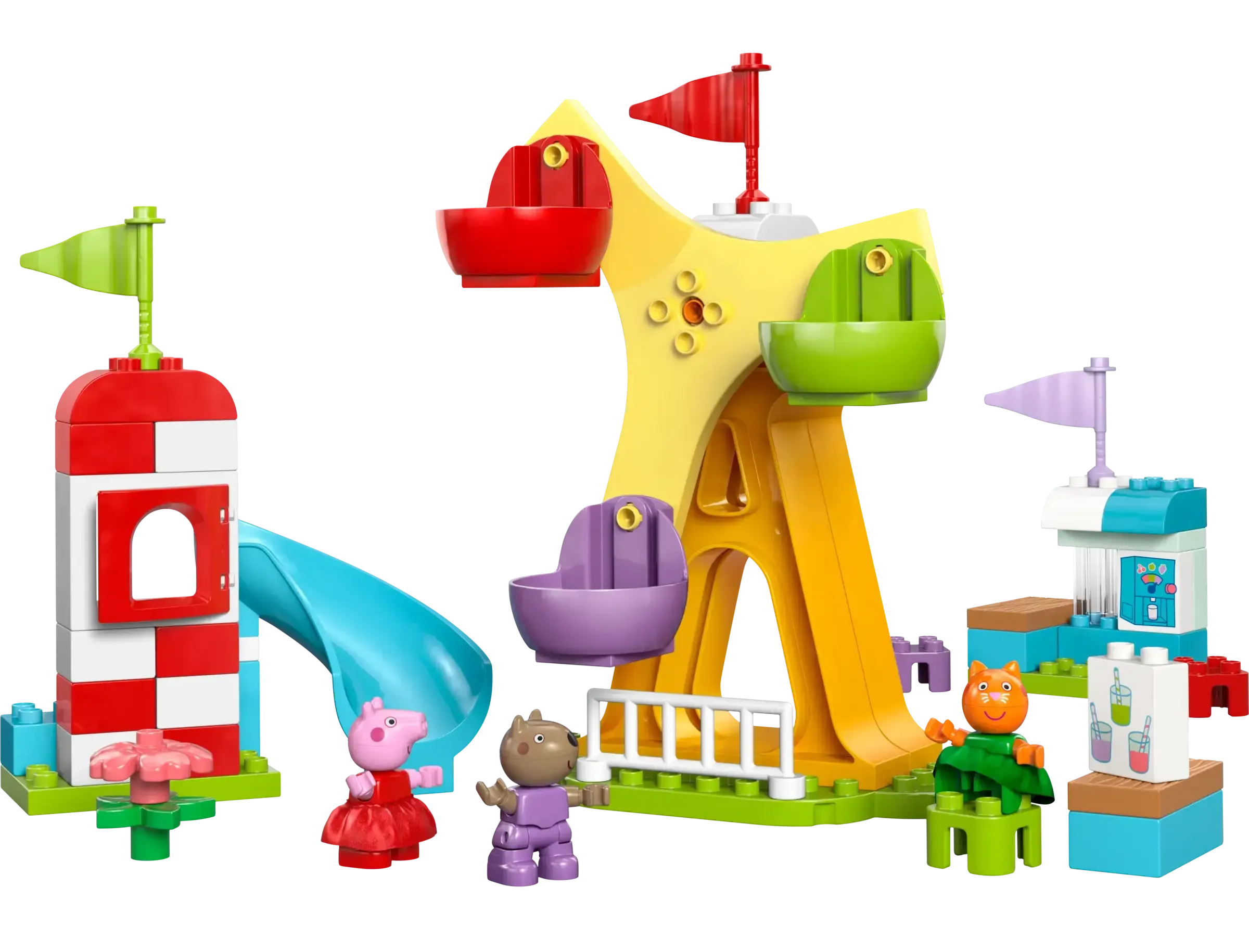 LEGO PEPPA PIG 10453 Funfair Toddler Building Set