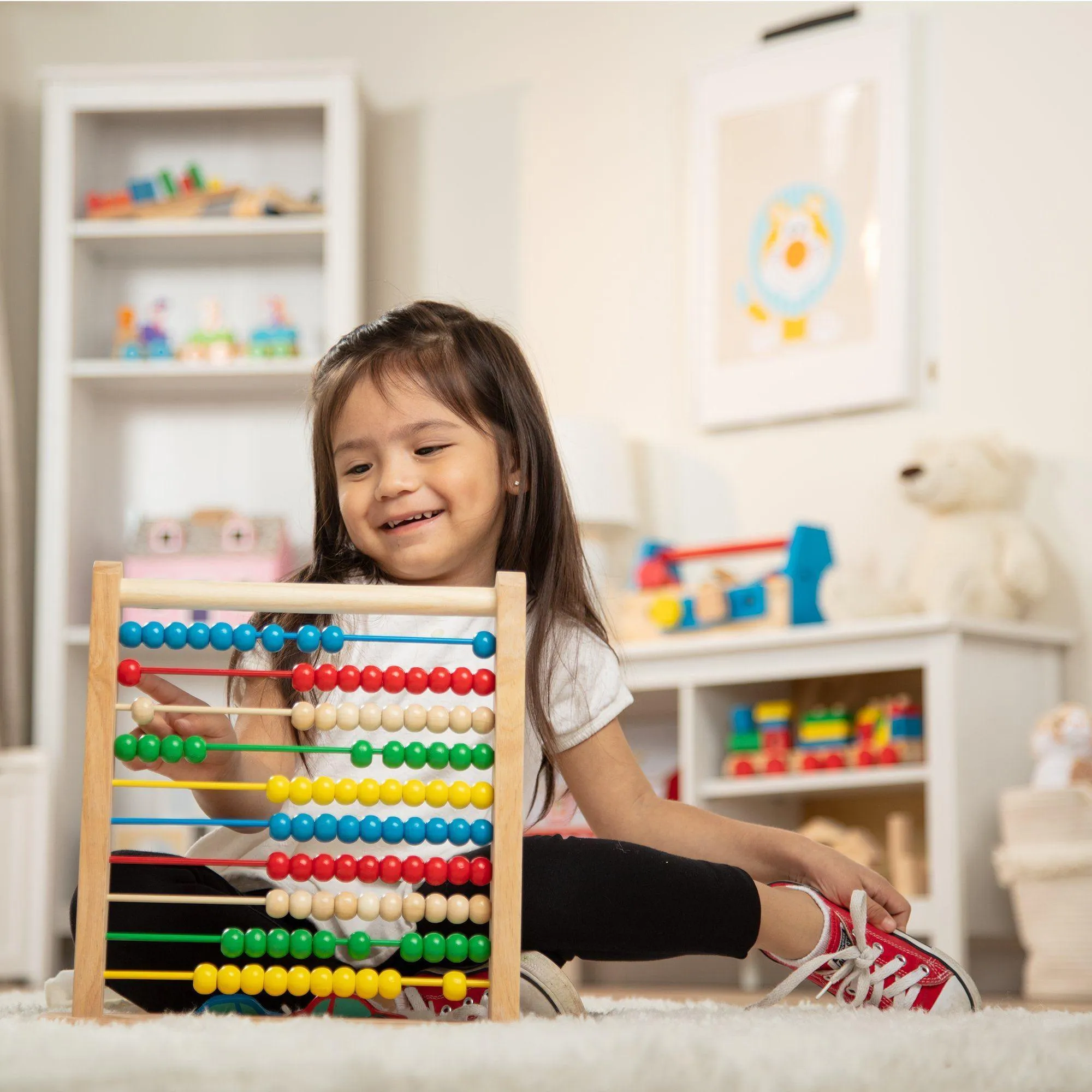 Melissa & Doug 10493 Abacus Classic Wooden Toy