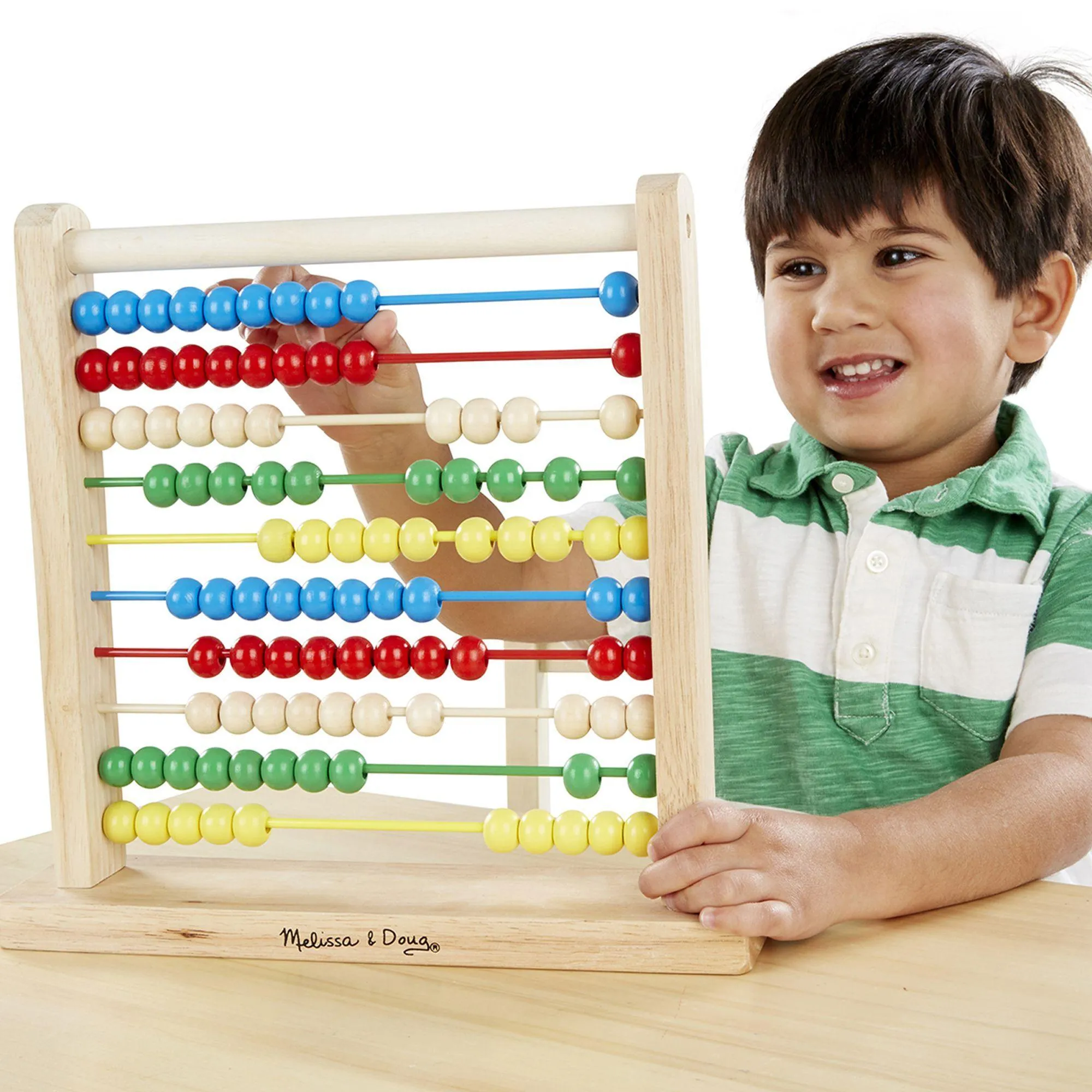 Melissa & Doug 10493 Abacus Classic Wooden Toy