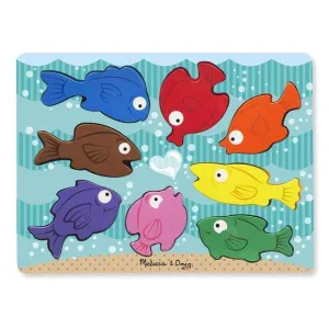 Melissa & Doug 19003 Chunky Puzzle - Colourful Fish