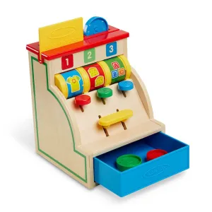 Melissa & Doug Classic Toy Spin & Swipe Cash Register