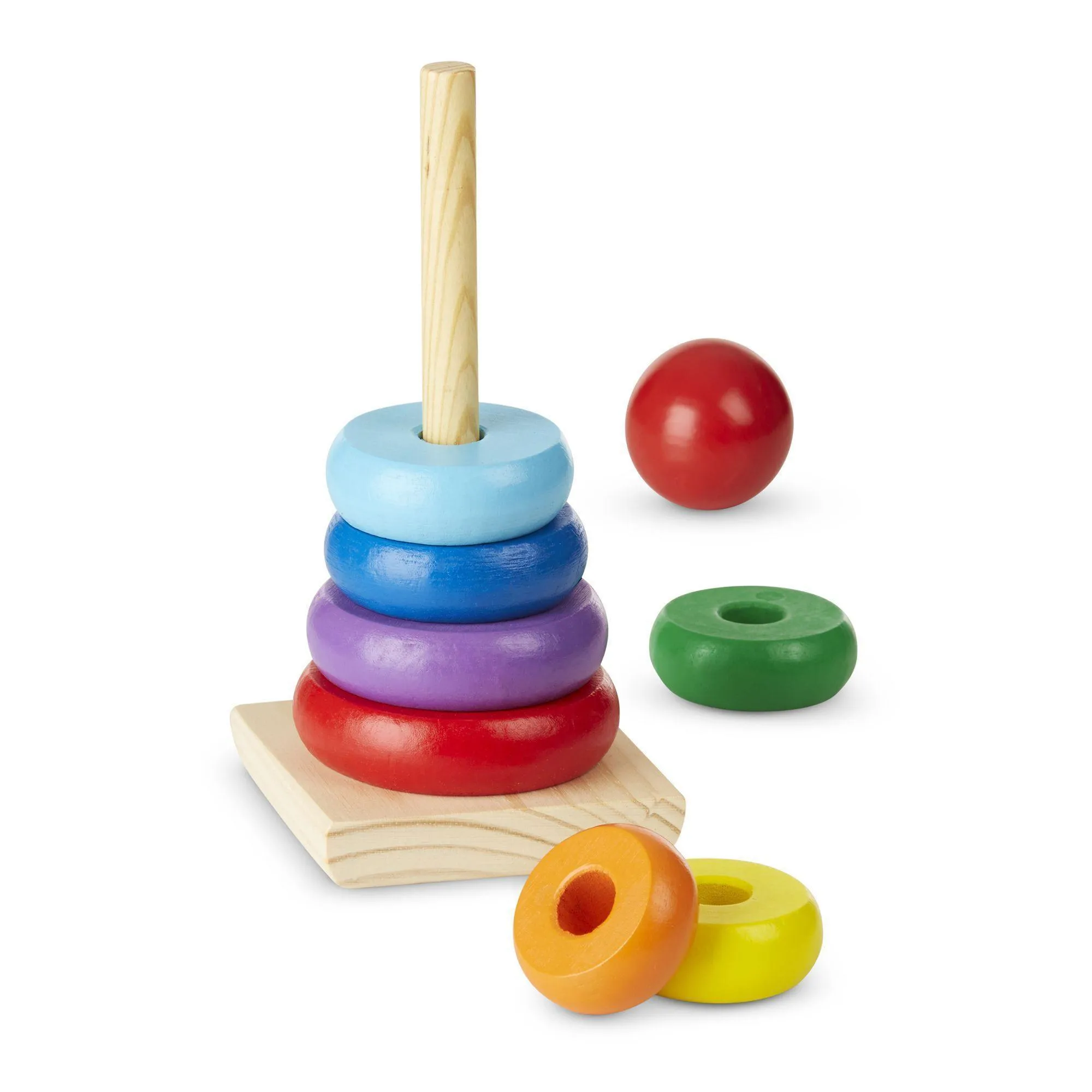 Melissa & Doug Rainbow Stacker Classic Toy