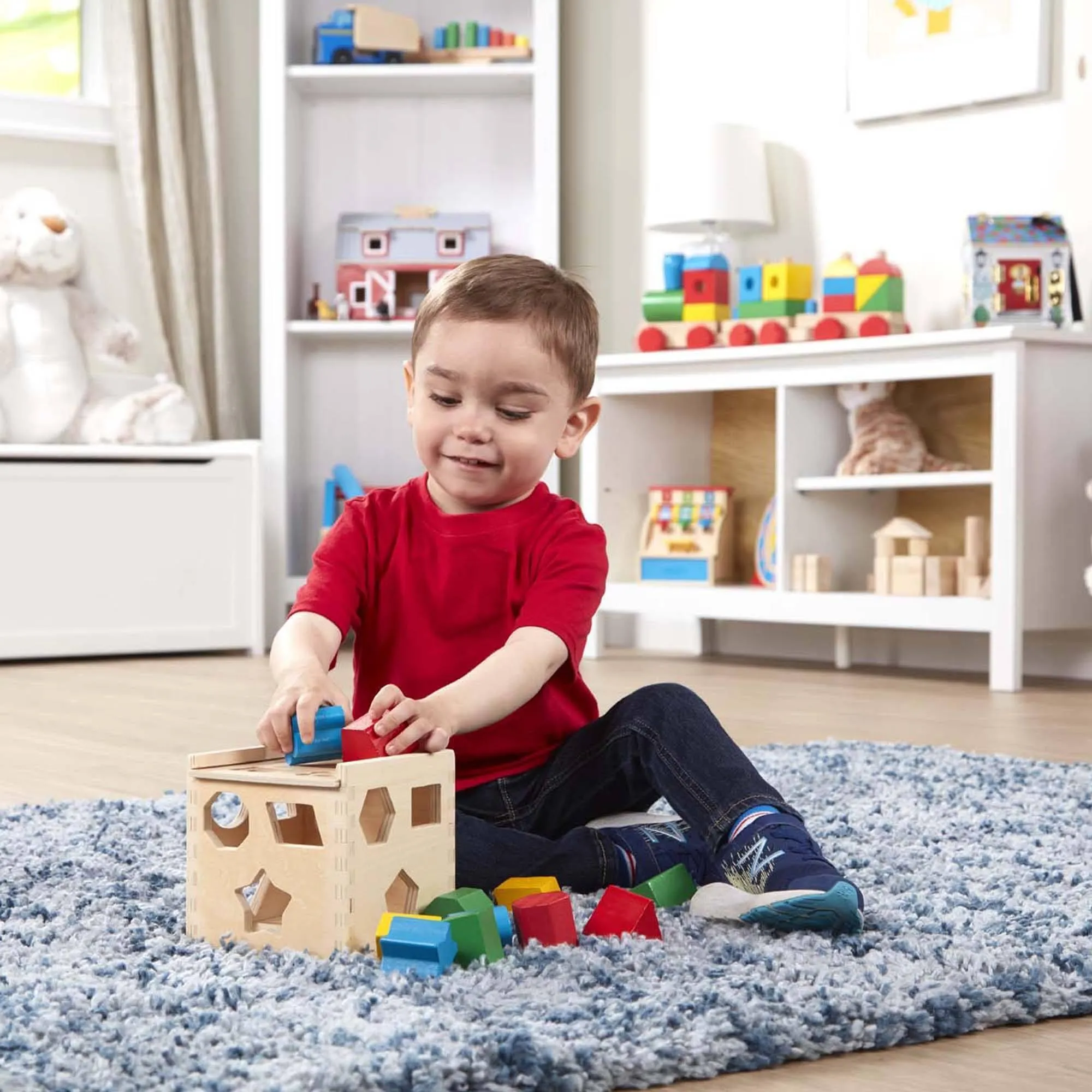 Melissa & Doug Shape Sorting Cube Classic Toy