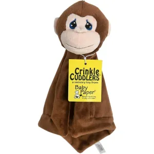 Monkey Crinkle Cuddlers Baby Paper