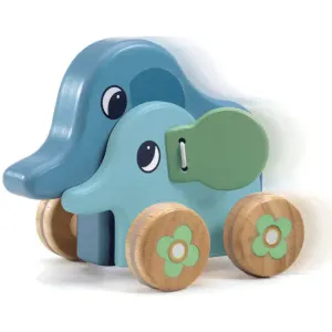 PitiSing Elephant Musical Push Along