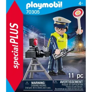 Police Officer with Speed Trap