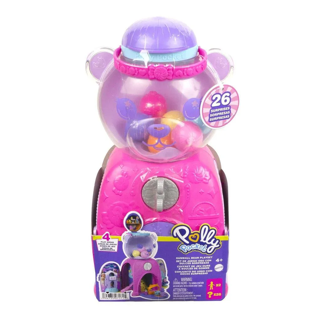 Polly Pocket Gumball Bear Playset