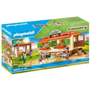 Pony Shelter with Mobile Home