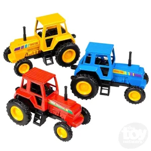 Pull-Back Farm Tractor