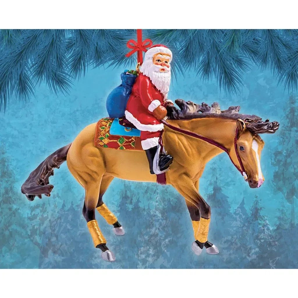 Santa Reiner Ornament