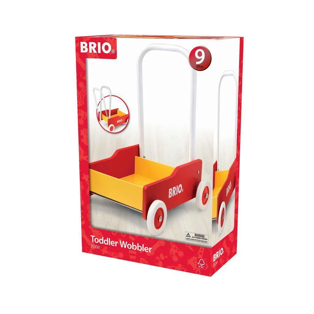 Toddler Wobbler (Red and Yellow)