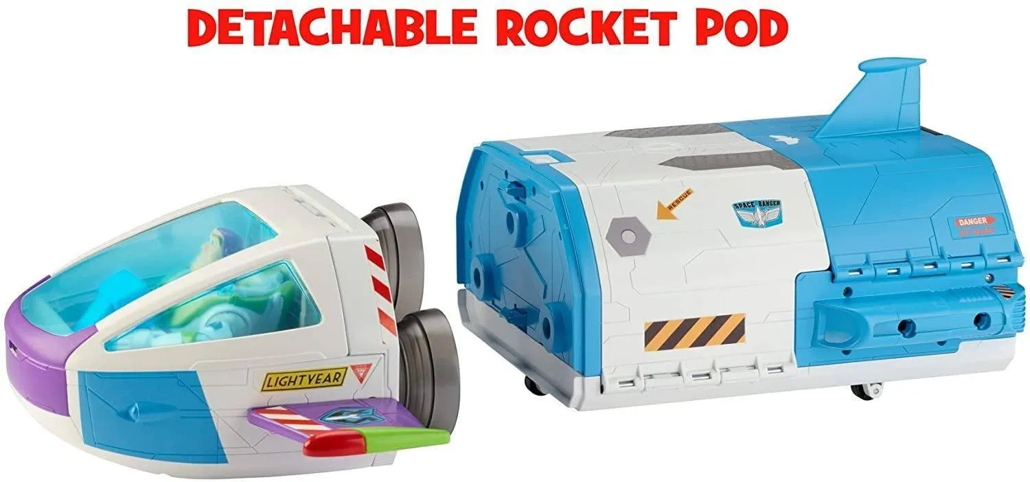 Toy Story Buzz Lightyears Star Command Toy Spaceship
