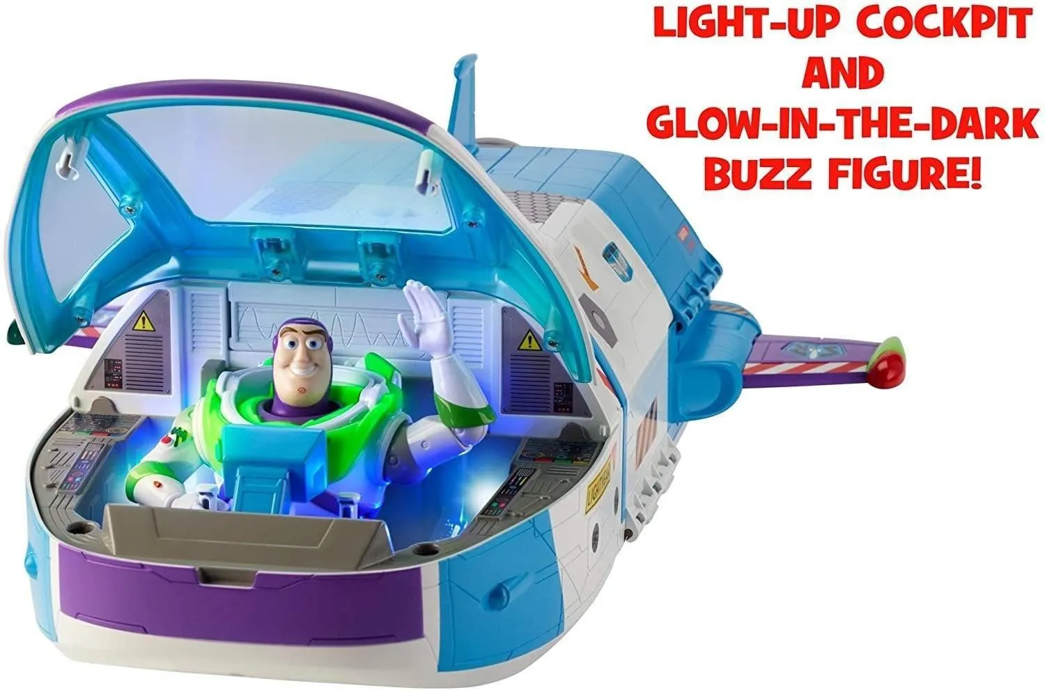 Toy Story Buzz Lightyears Star Command Toy Spaceship