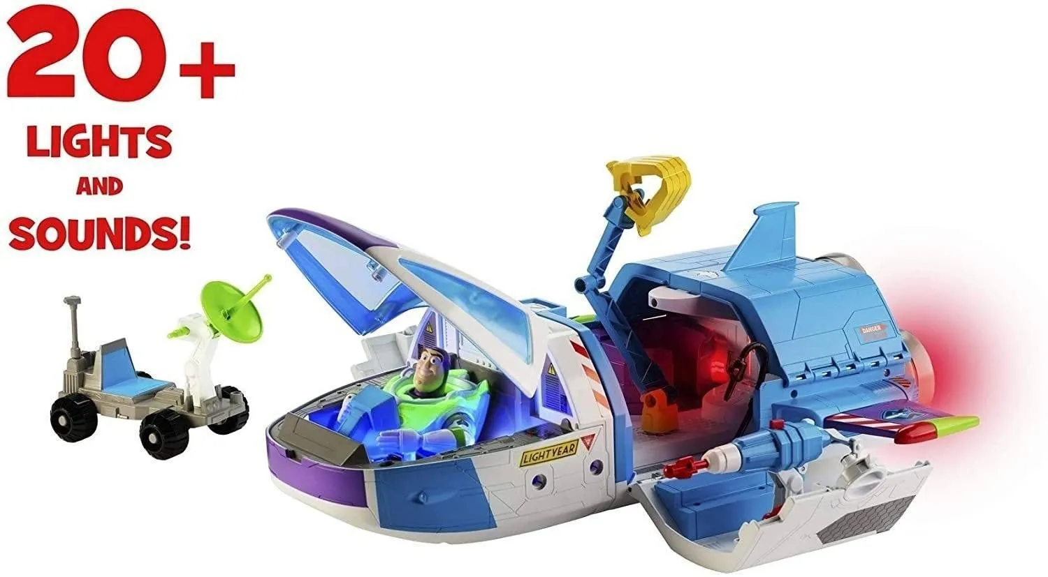 Toy Story Buzz Lightyears Star Command Toy Spaceship