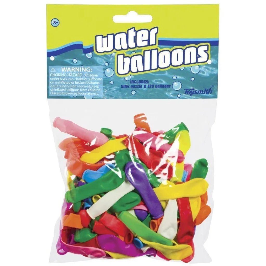 Water Balloons Multi Colors (120 pieces)